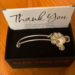 Alex and Ani silver bangle